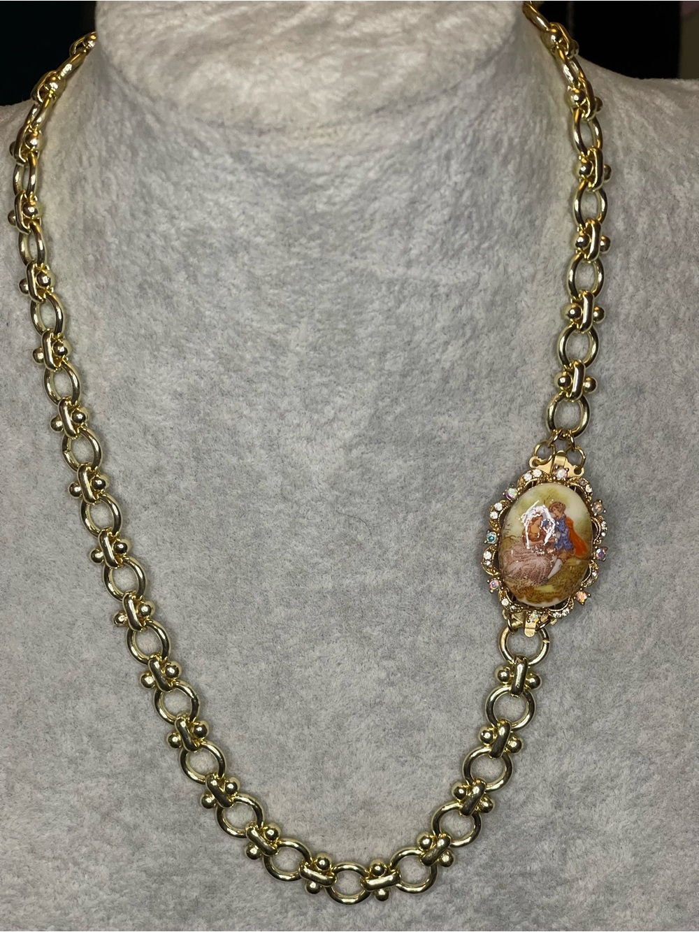 Up cycled vintage necklace